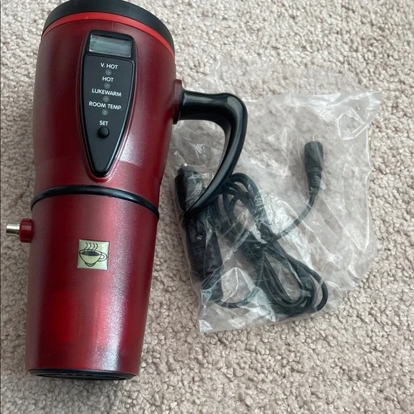 NWT Red Smart Mug Insulated Travel Tumbler - Picture 6 of 9